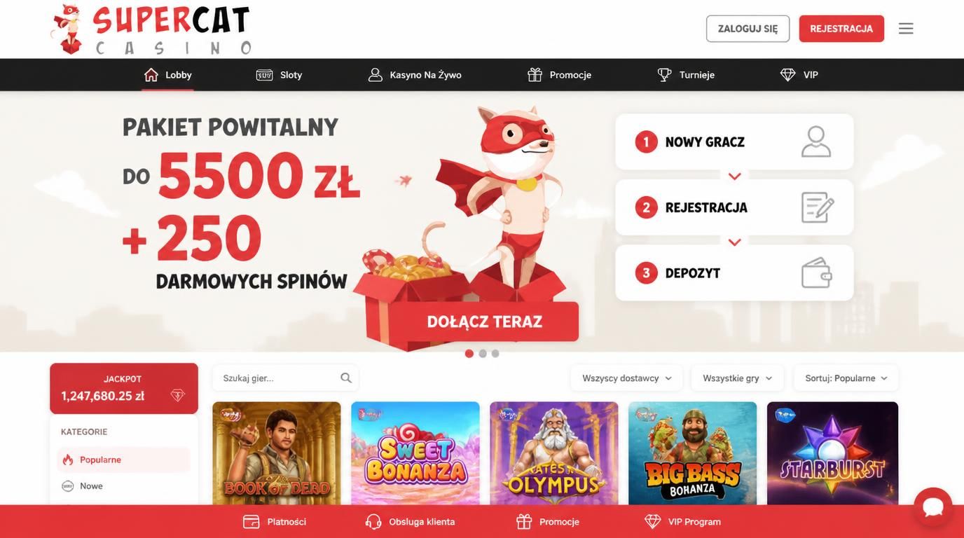 „Bonus powitalny” – oferta powitalna do 5500 zł i darmowe spiny.